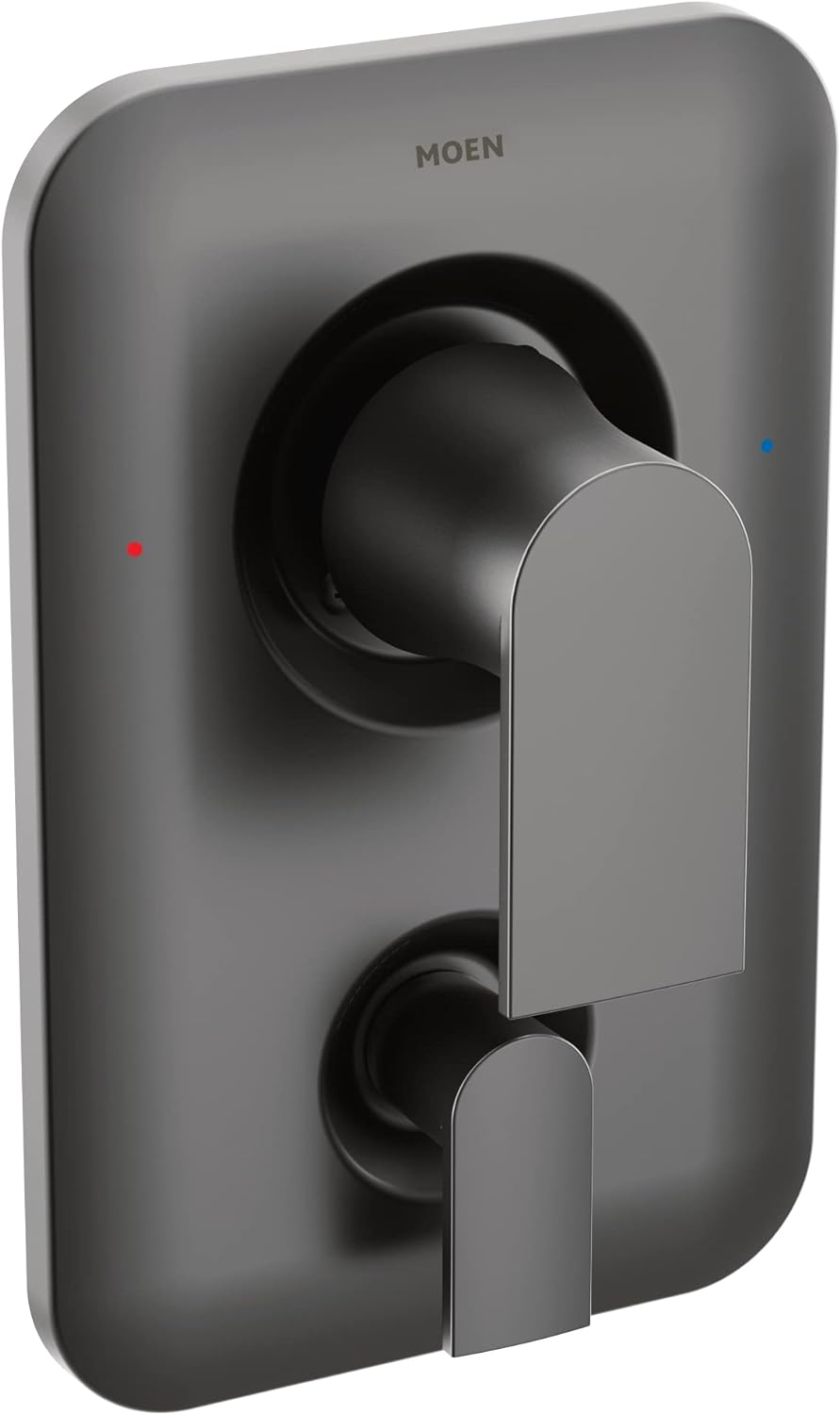 Moen T2470BL Genta LX PosiTemp Shower Trim Kit in Matte Black
