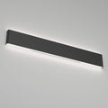 39.3in Matte Black LED Vanity Light - Up/Down Cold White 6000K