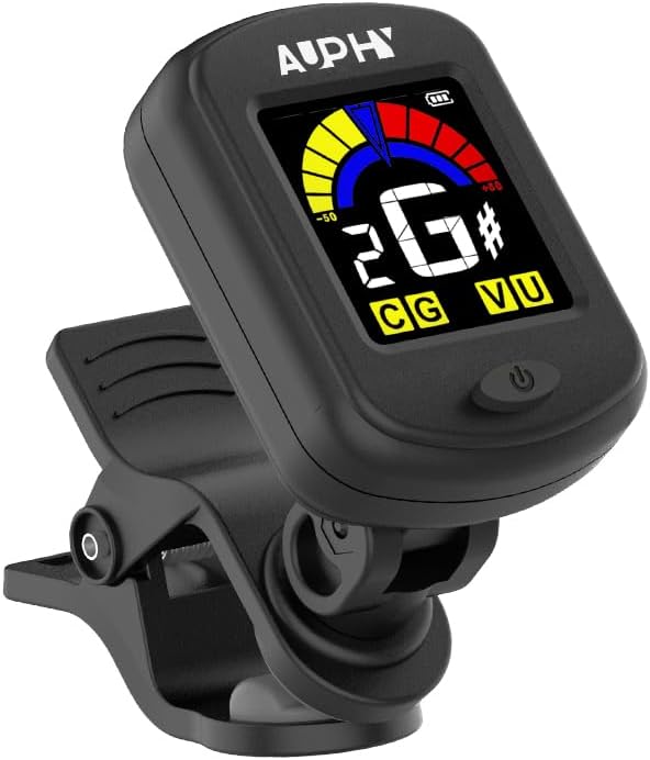 Rechargeable Clip-on Tuner - Multi-Instrument Modes!