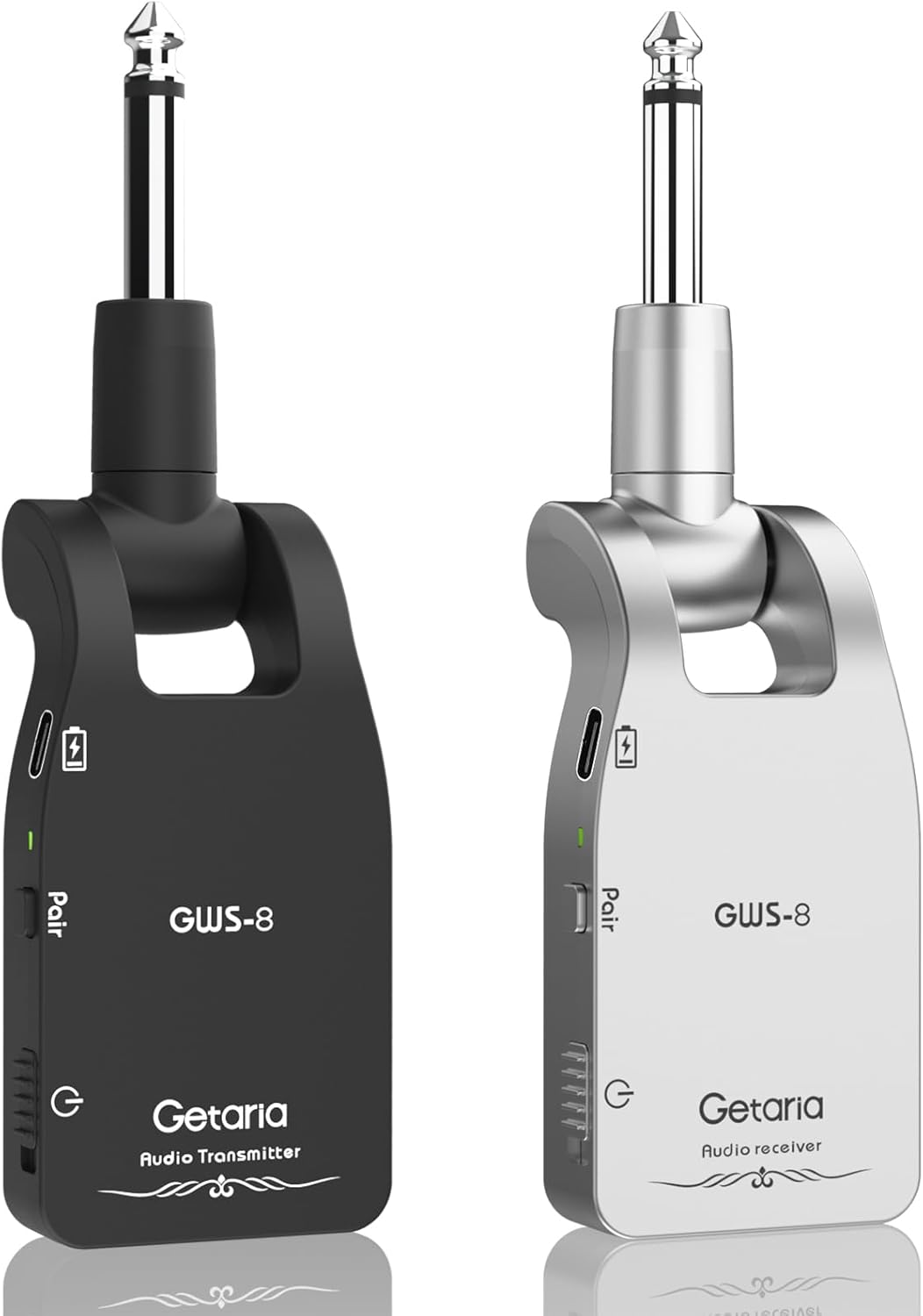 Getaria Wireless Guitar System: Rechargeable & Reliable