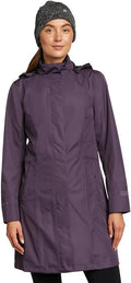 Eddie Bauer Women's Girl on the Go Waterproof Trench Coat