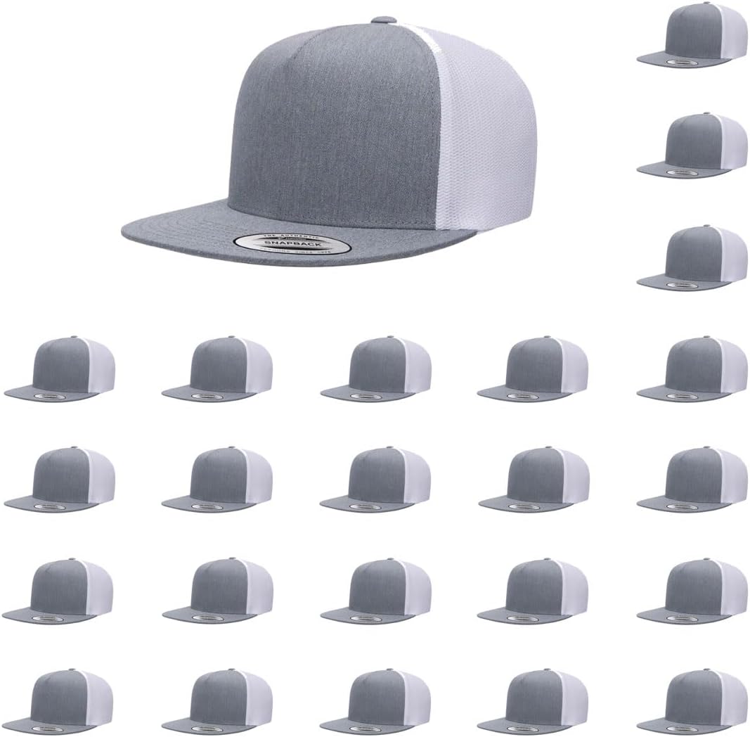 Yupoong 5-Panel Classic Trucker Cap for Ultimate Comfort