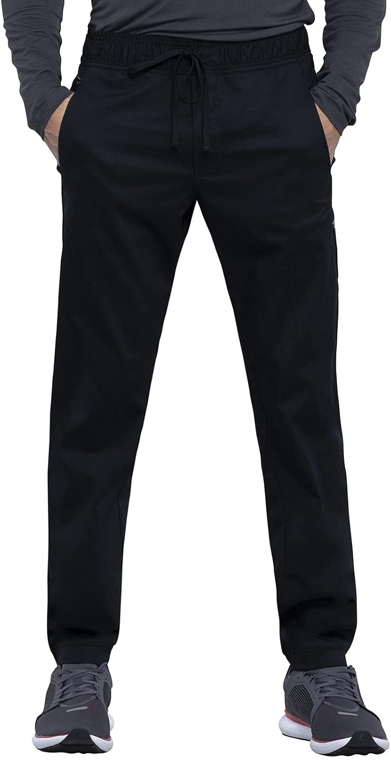 Cherokee Men Scrubs Pant Jogger with Zip Cargo Pocket WW012