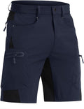 CRYSULLY Men's Cargo Shorts Designed for Lightweight Hiking Comfort