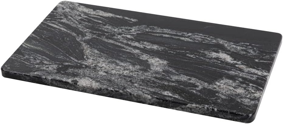 Natural Black Marble Pastry and Cutting Board for Baking Needs
