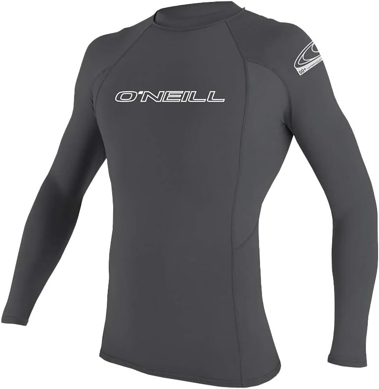 O'Neill Men's Basic Skins UPF 50+ Long Sleeve Rash Guard Review