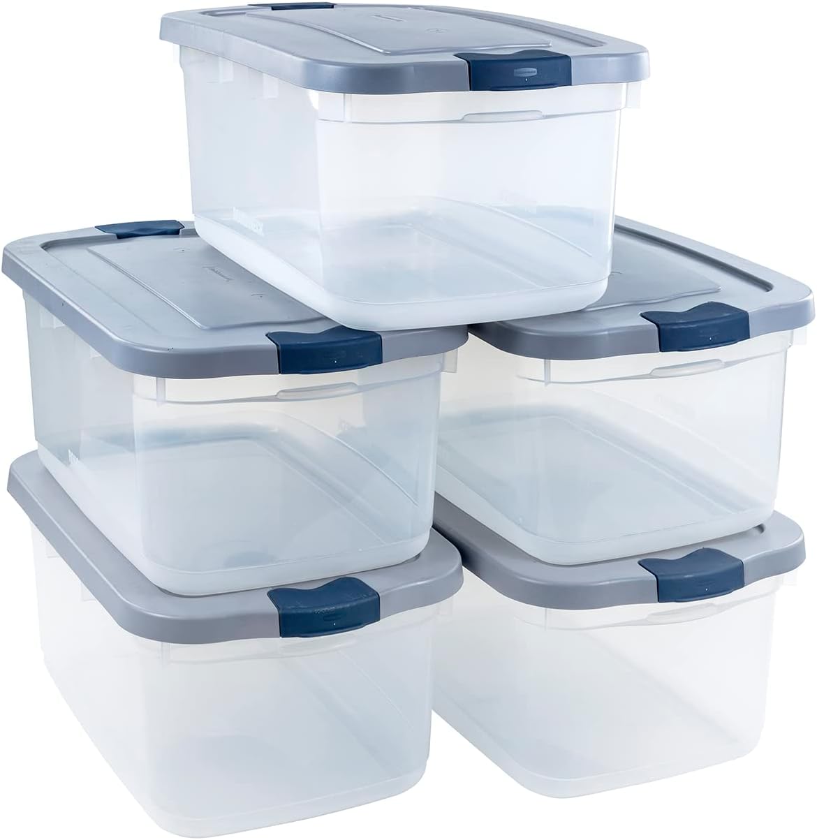 Rubbermaid Roughneck Clear Storage Containers for Organization