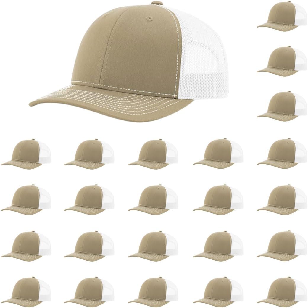 Richardson 112 Classic Six-Panel Adjustable Snapback Trucker Cap