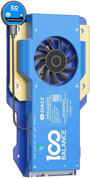 100BALANCE 300A Smart BMS with Wi-Fi & Bluetooth for Lithium Batteries