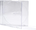 Maxtek Ultra Thin 5.2mm Slim Clear CD Jewel Case 100 Pack - Slim