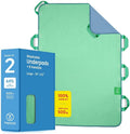 Transfer Board Bed Pad with Handles - Quick-Drying 2 Pack