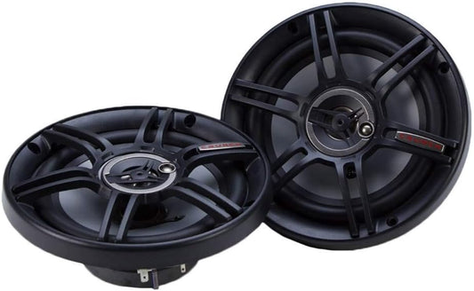 Crunch CS653 CS Series Speakers: 6.5 in 3 Way 300 Watts Power