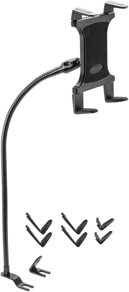 ARKON Car or Truck Seat Rail Tablet Mount with 28in Gooseneck