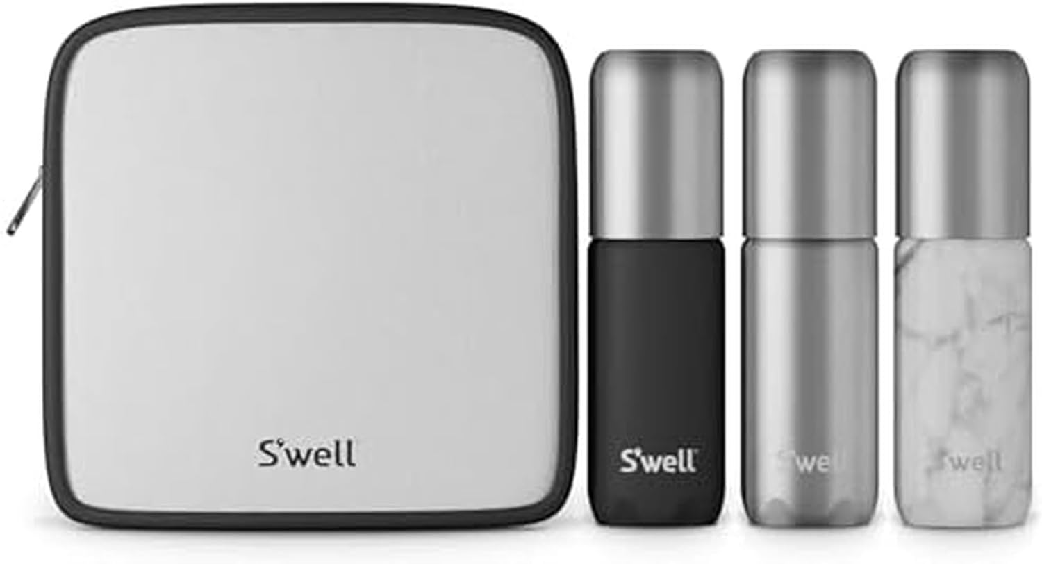 S'well 3.4oz Travel Bottle Set for Easy On-the-Go Use