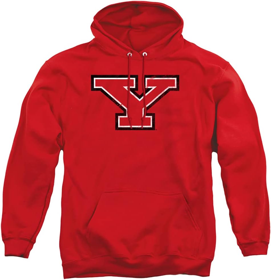 Official Collegiate Distressed Logo Hoodie for Everyday Wear