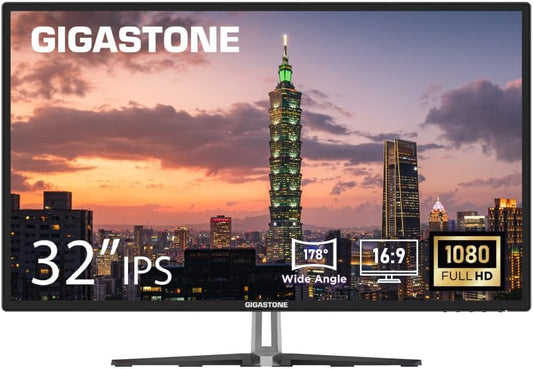 Gigastone 32 inch IPS LED Monitor with Eye Care Technology