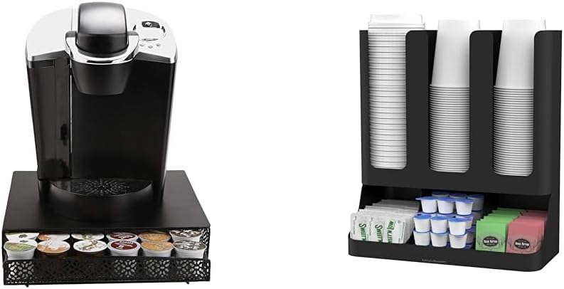 Mind Reader Coffee Pod Organizer for 36 Pods and Accessories