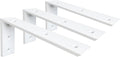 WINKER Countertop Support Bracket 3 Pack 12in L Brackets - Heavy Duty