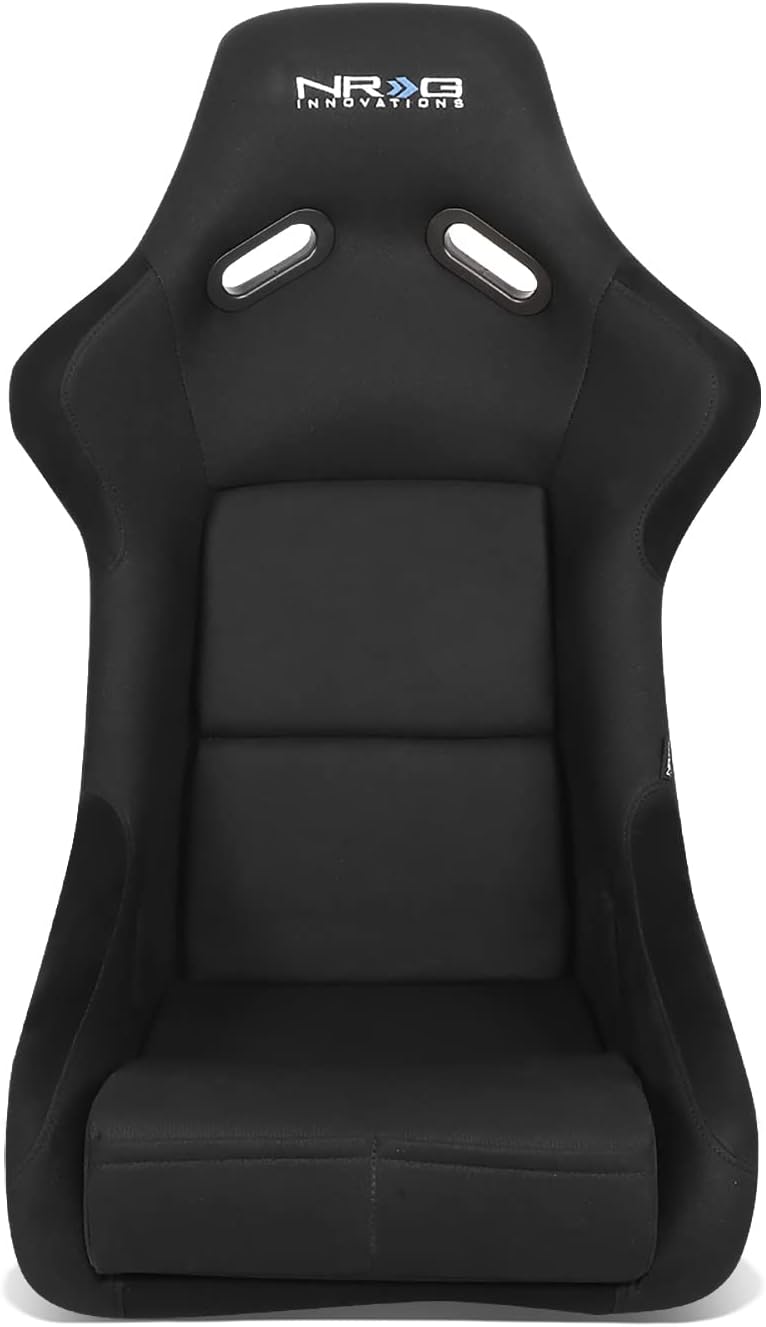 NRG Innovations NRG-FRP-300BK Fiber Glass Racing Seat for Comfort
