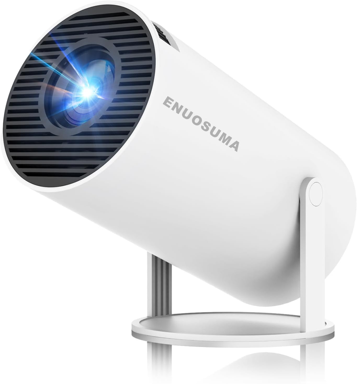 Mini Projector with 4K Support and Dual Band WiFi for Home Use
