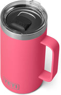 YETI Rambler 24 oz Mug, Vacuum Insulated - Keeps Drinks Hot or Cold