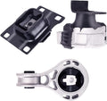 Engine Motor & Transmission Mount Kit Compatible with 2008-2011 Ford