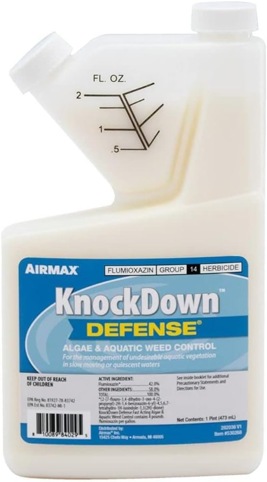 Airmax Knockdown Defense 2-in-1 Liquid Algae Control for Ponds
