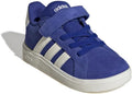 adidas Baby-Boy's Grand Court 2.0 Elastic Lace & Strap Sneaker