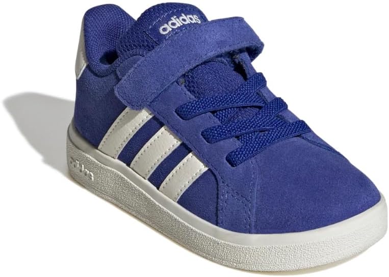 adidas Baby-Boy's Grand Court 2.0 Elastic Lace & Strap Sneaker Review