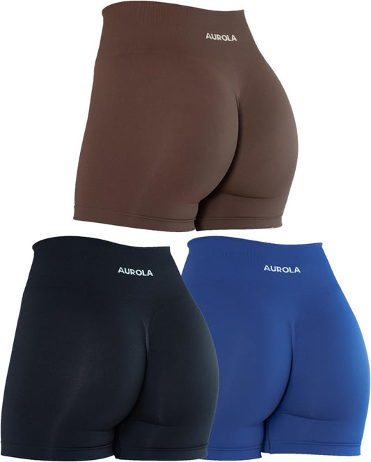 AUROLA Dream Tie Dye Workout Shorts for Women - Soft Active Wear