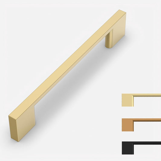 10 Pack Gold Cabinet Pulls for Kitchen Cabinets and Drawers