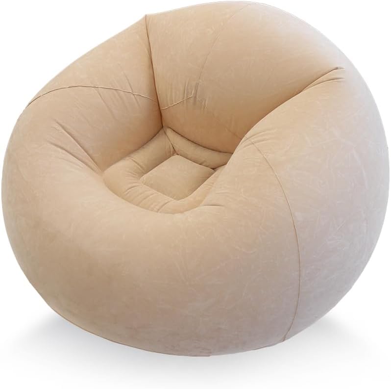 Beige Inflatable Lounge Sofa 45x45x28 - Ultimate Comfort!