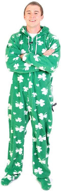 Forever Lazy Footed Adult Onesies One-Piece Pajama Jumpsuits - Cozy up