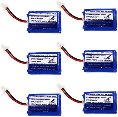 Replacement Battery for Plantronics CS540 Wireless Headset Pack