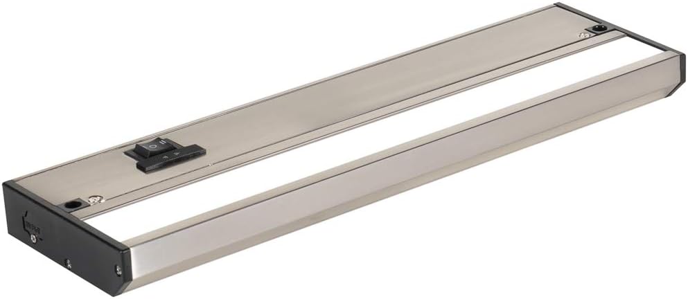 LED Under Cabinet Lighting Hardwired - 12 Inch Satin Finish