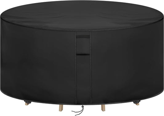 Round Patio Furniture Covers Waterproof for Outdoor Tables