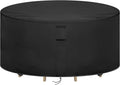 Round Patio Furniture Covers 54 in Dia x 36 in H - Weatherproof