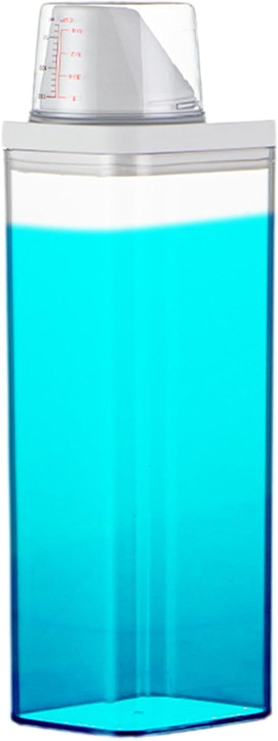 Shakven Airtight Laundry Dispenser | Clear Storage Solution
