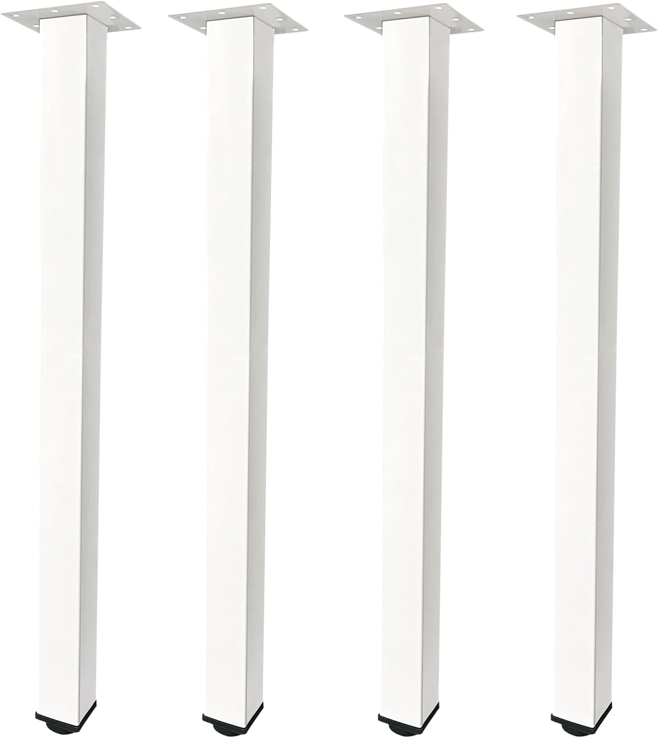 Adjustable Metal Desk Legs for Office Tables and Furniture