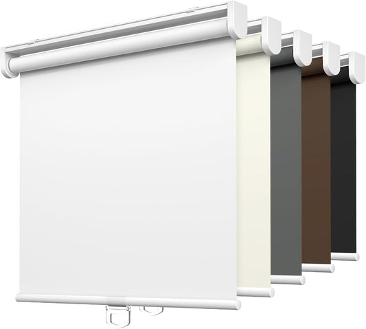 LazBlinds Cordless Roller Shades for Complete Blackout Privacy