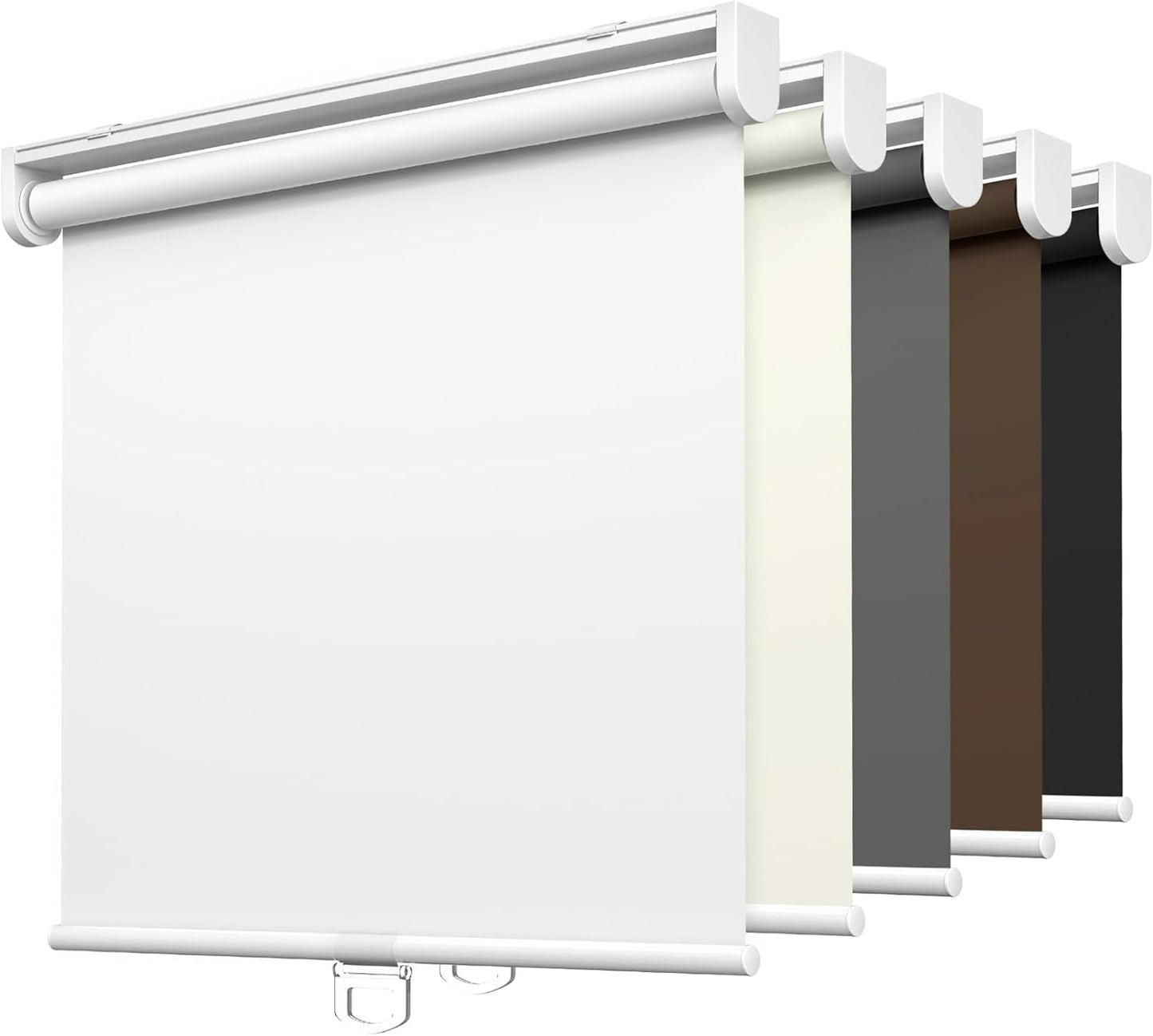 Cordless Roller Shades for Windows - 100% Blackout Blinds