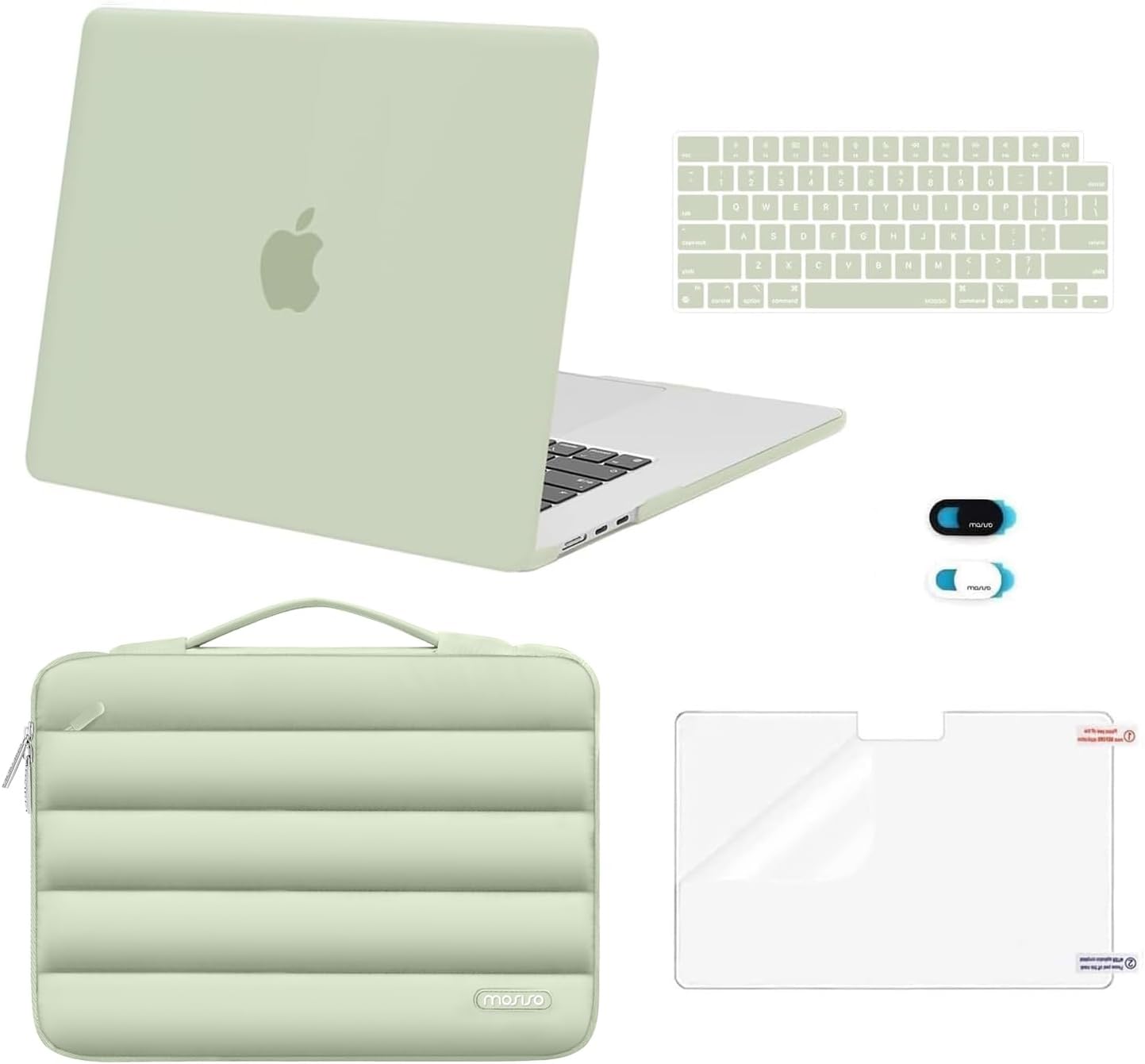 MOSISO MacBook Air 15 inch Case with Sleeve and Accessories