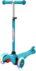 ChromeWheels Scooter for Kids, Deluxe 3 Wheel Scooter - Stable Ride