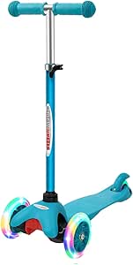 ChromeWheels Deluxe 3 Wheel Scooter for Kids Ages 3-6