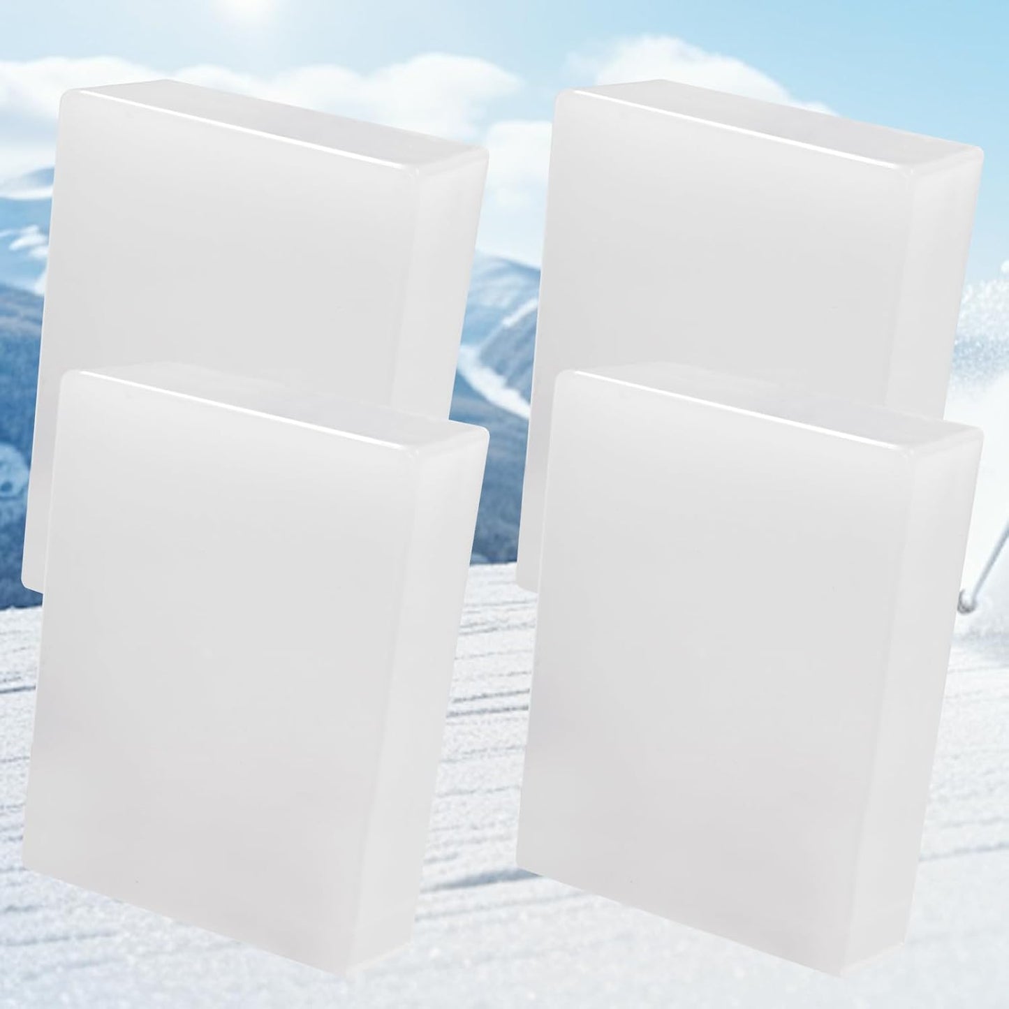 Ultimate Speed Boost: 4pcs x 150g Universal Ski Wax