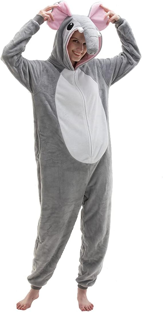 COSUSKET Snug Fit Unisex Adult Onesie Pajamas for Comfort