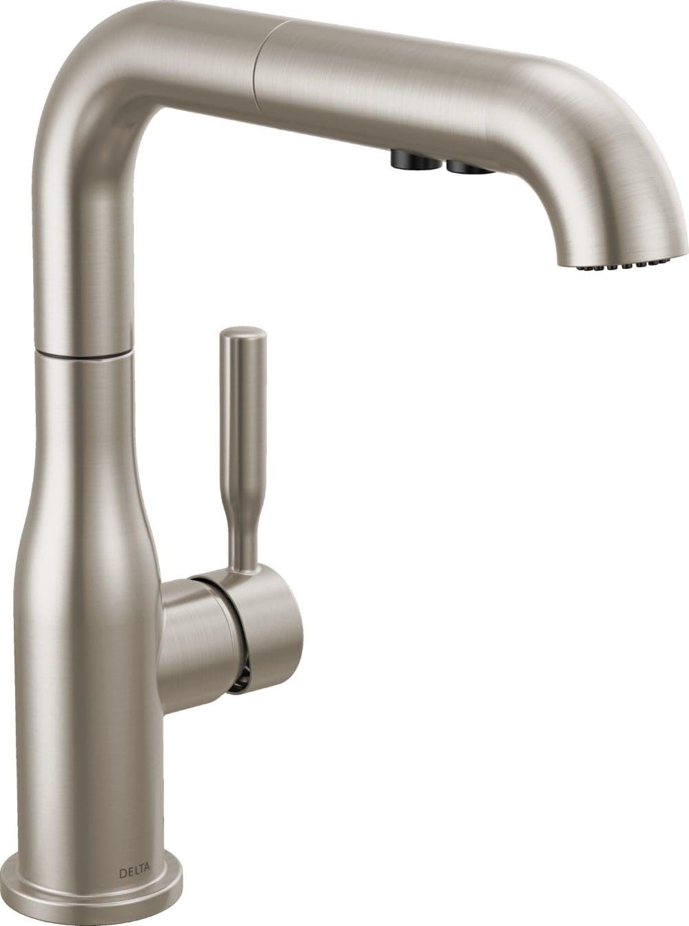 Delta Almari Brushed Nickel Kitchen Faucet with Pull-Out Sprayer