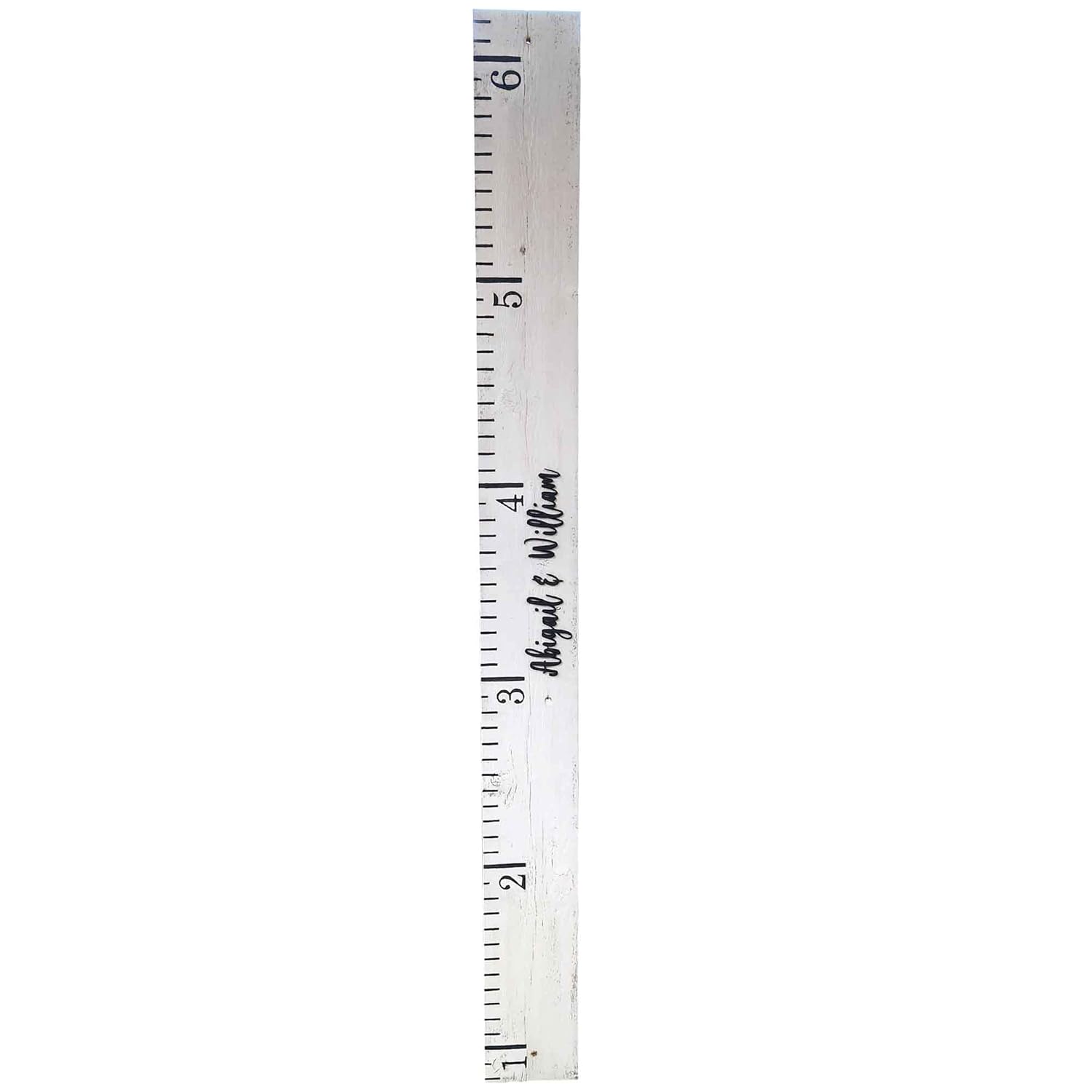 Rockin Wood Custom Name Growth Chart for Kids - Unique Gift