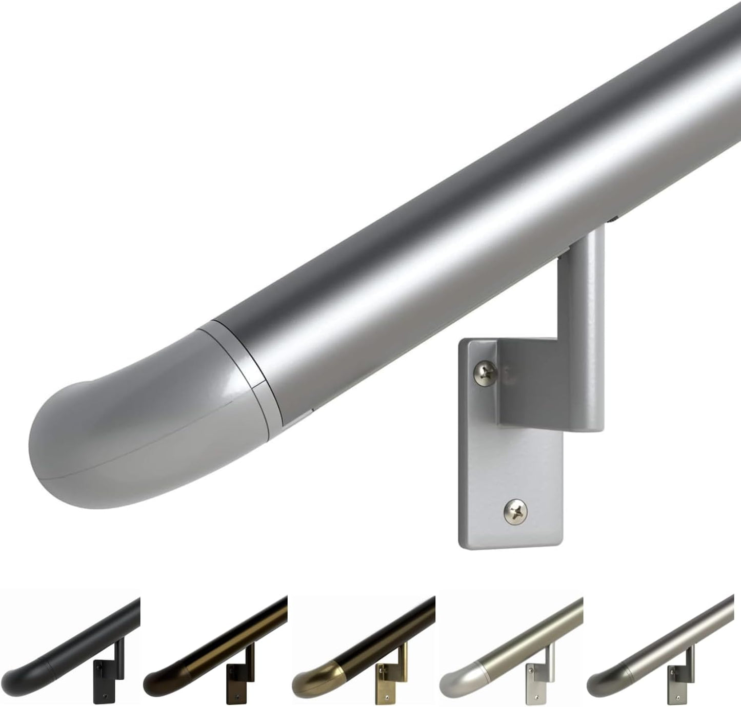 Promenaid 7ft ADA Handrail Kit - Durable Indoor/Outdoor Railing