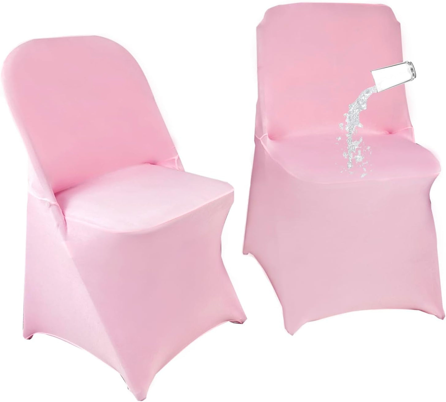 40PCS Stretch Spandex Folding Waterproof Chair Covers for Events
